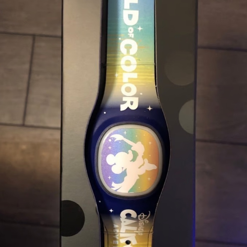 California Adventure New Unlinked MagicBand+ World of Color